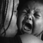 crying black baby
