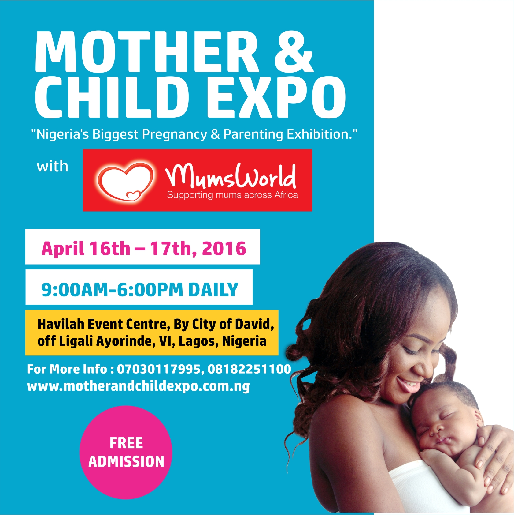 MOTHER AND CHILD EXPO to Host the Biggest Pregnancy & Parenting