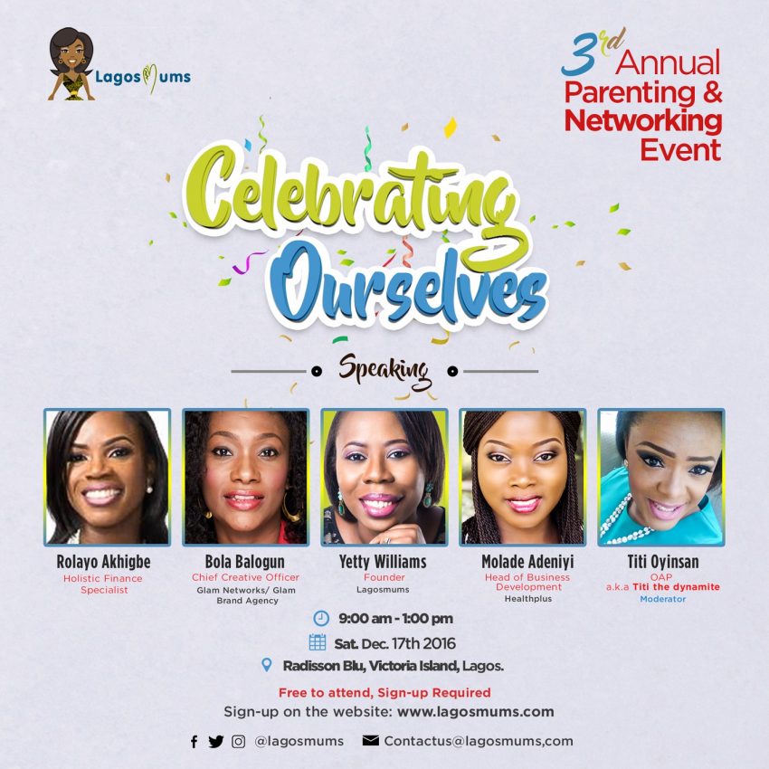 LagosMums 3rd Annual Parenting & Networking Event - Meet The Speakers