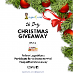 LagosMums 25 day christmas giveaway nuts about cakes
