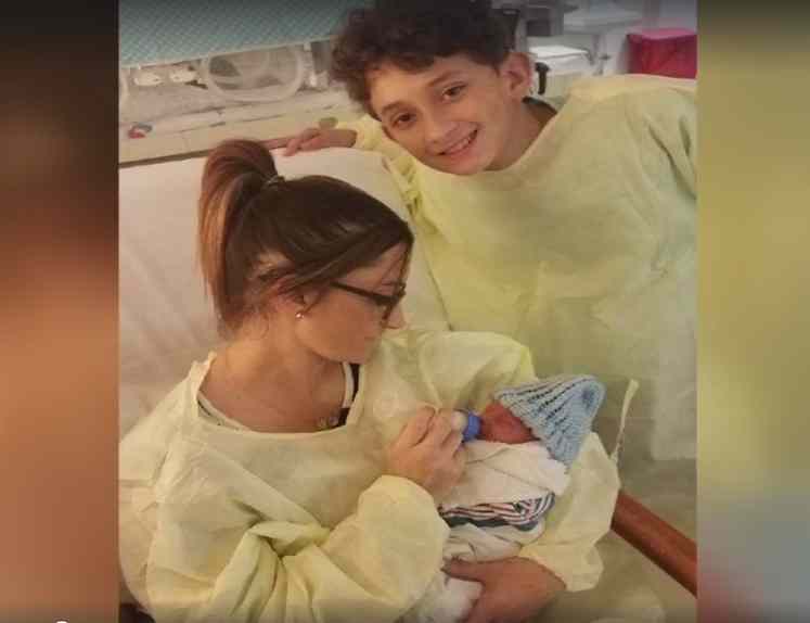 Brave 10-Year-Old Boy Delivers Baby Brother And Saves Mums Life