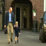 Prince George's First Day At School