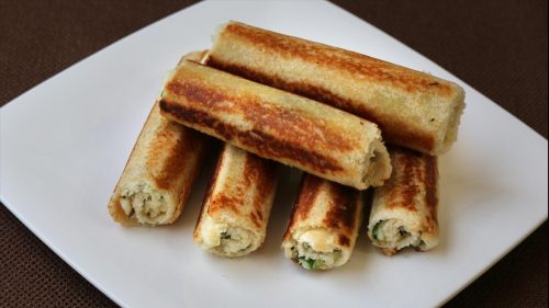 vegetable bread roll