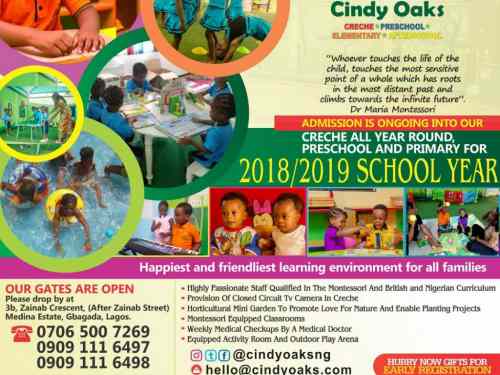 Cindy Oaks Educational