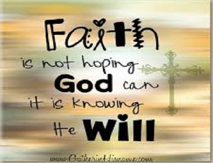 faith is