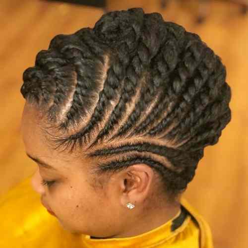 hair twist style black girls