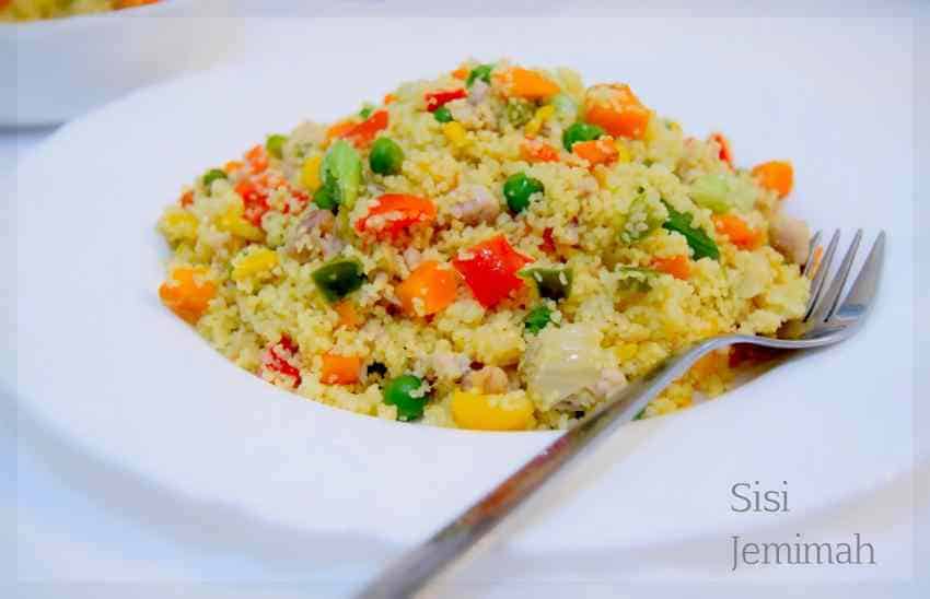 Nigerian style couscous