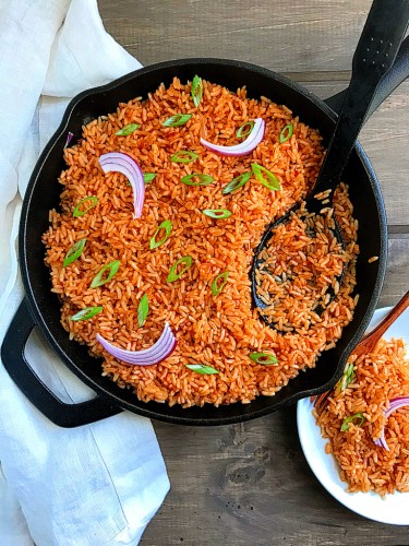 Vegan Jollof Rice 