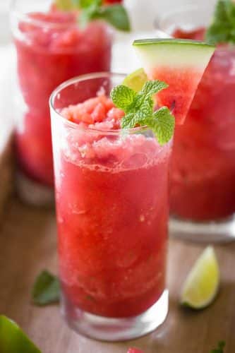 Watermelon slushy Watermelon slushy