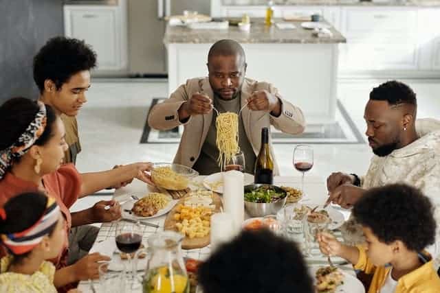 eating family