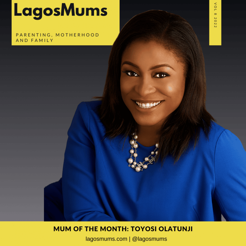 LagosMums Mum of the month Toyosi Olatunji