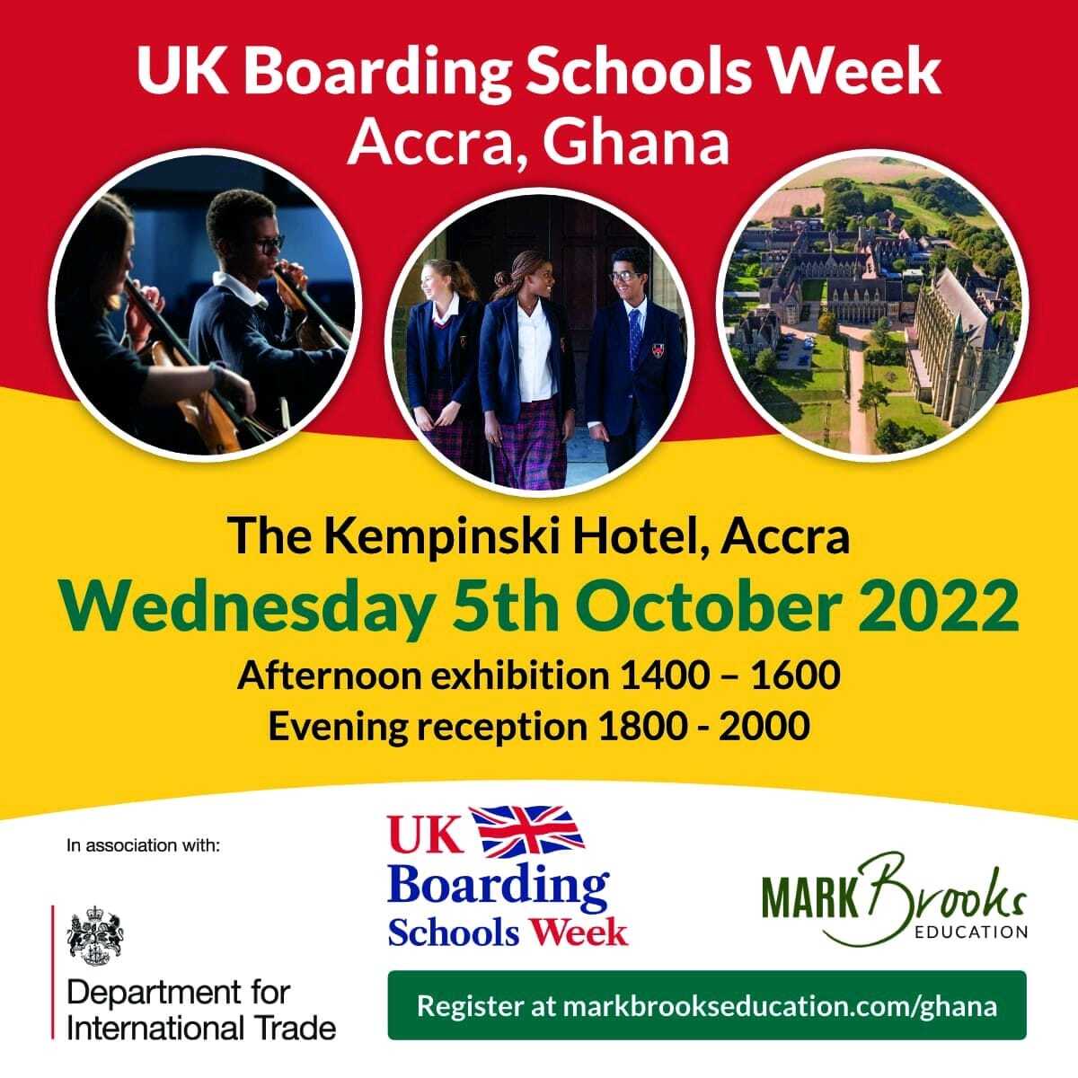 Uk Boarding School Markbrooks , Ghana Exhibittion