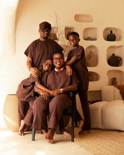 LagosMums Mum of the Month StephREDD and family