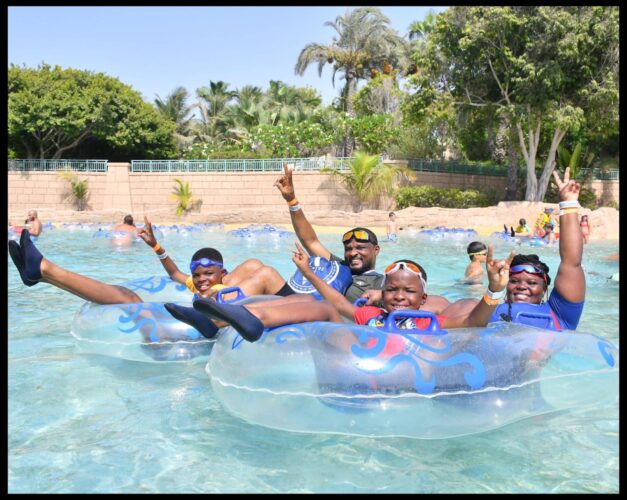 LagosMums Mum of the Month, StephREDD and family on vacation