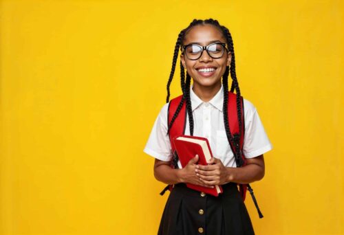 Student ready for Back-to-School